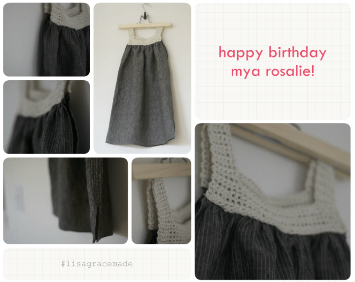 Mya's birthday dress